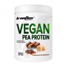 IronFlex Vegan Pea Protein (500 g, chocolate banana)