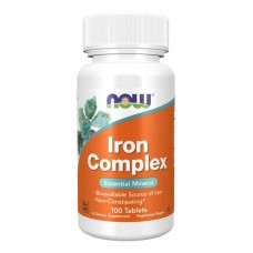 Iron Complex - 100 tabs Now Foods