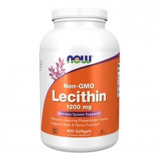 Соєвий лецитин, Lecithin 1200mg - 400 sgels Now Foods