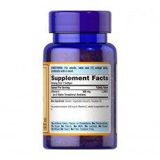 Vitamin E-400 IU - 50 softgels Puritans Pride
