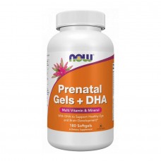 Prenatal Gels + DHA - 90 softgels Now Foods