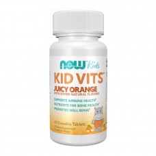 Kid Vits™ Juicy Orange Chewable - 60 tabs Now Foods