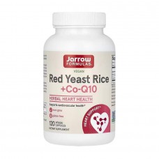 Red Yeast Rice + Co-Q10 600mg - 120 vcaps Jarrow Formulas