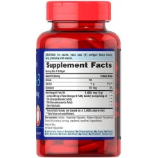 Omega-3 Fish Oil 1000 mg 100 Softgels  Puritan's Pride