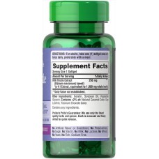 Экстракт расторопши Puritan's Pride Milk Thistle Extract 1000 mg 90 Softgels  Puritan's Pride