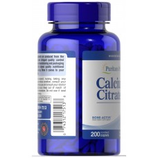 Кальцій цитрат, Calcium Citrate, Puritan's Pride, 100 капсул
