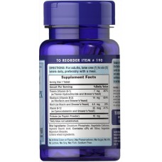 Вітаміни групи В, Vitamin B-Complex and Vitamin B-12, Puritan's Pride, 90 таблеток