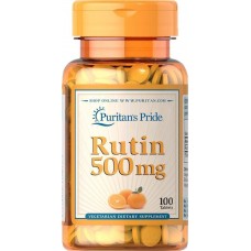 Рутин, Rutin, Puritan's Pride, 500 мг, 100 таблеток