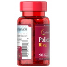 Поликозанол, Policosanol, Puritan's Pride, 10 мг, 90 капсул