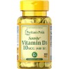 Вітамін Д3, Vitamin D3, Puritan's Pride, 400 МО, 100 таблеток