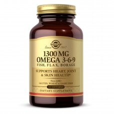 Omega 3-6-9 1300mg - 60 softgels Solgar