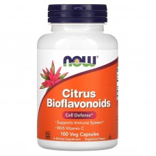 Цитрусові біофлавоноїди з вітаміном С, Citrus Bioflavonoids, Now Foods, 700 мг, 100 вегетаріанських капсул