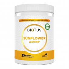 Лецитин соняшниковий, Lecithin Sunflower, Biotus, 454 г