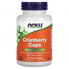 Клюква в капсулах, Cranberry, Now Foods, 100 вегетарианских капсул