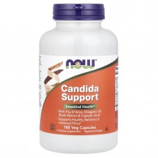 Протикандидний засіб, Candida Support, Now Foods, 180 вегетаріанських капсул