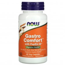 Підтримка здоров'я шлунка, Gastro Comfort, Now Foods, з PepZin GI, 60 вегетаріанських капсул