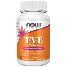 Вітаміни для жінок Єва, Eve, Women's Multi, Now Foods, чудовий комплекс, 90 таблеток