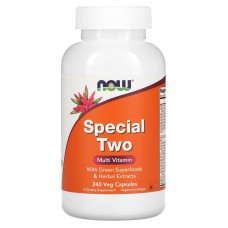 Мультивітаміни, Special Two,  NOW Foods, 240 вегетаріанських капсул