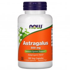 Астрагал, Astragalus, Now Foods, 500 мг, 100 вегетаріанських капсул
