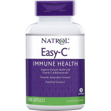Вітамін C для імунітету, Easy-C, Natrol, 500 мг, 120 капсул