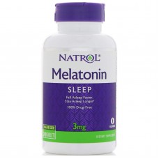 Мелатонін, Melatonin, Natrol, 3 мг, 240 таблеток