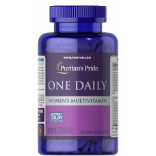 Мультивитамины для женщин, Women's Multivitamin, Puritan's Pride, 1 в день, 100 каплет