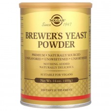 Пивные дрожжи, Brewer's Yeast, Solgar, порошок, 400 гр.