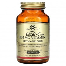 Витамин С эстер плюс, Ester-C Plus Vitamin C, Solgar, 1000 мг, 50 капсул
