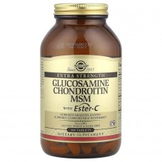 Глюкозамин, хондроитин, метилсульфонилметан с Эстер-C, Glucosamine Chondroitin MSM With Ester-C Solgar, 180 таблеток