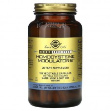 Модуляторы гомоцистеина (Homocysteine Modulators), Solgar, Gold Specifics, 120 вегетарианских капсул