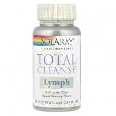 Детоксикація лімфи, Total Cleanse Lymph, Solaray, 60 вегетаріанських капсул