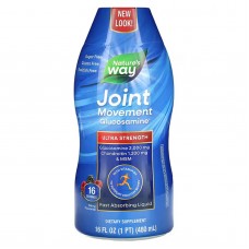 Глюкозамін для рухливості суглобів, Joint Movement Glucosamine, Nature's Way, смак ягід, 480 мл