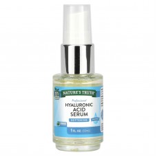 Сыворотка для лица с гиалуроновой кислотой, Hyaluronic Acid Serum, Nature's Truth, без запаха, 30 мл