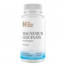 Магній гліцинат, Magnesium Glycinate, My Nutrі Week, 120 капсул