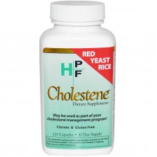 Червоний дріжджовий рис, HPF, Cholestene, Healthy Origins, 120 капсул