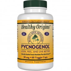 Пікногенол, Pycnogenol, Healthy Origins, 30 мг, 60 капсул