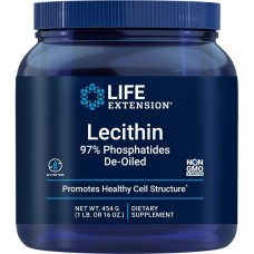 Лецитин, Lecithin, Life Extension, 454 г