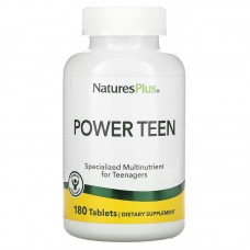 Витамины для подростков, Power Teen, Nature's Plus, 180 таблеток