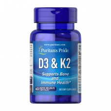 Vitamin D3 & K2 - 60 caps Puritans Pride