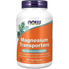 Magnesium Transporters 180caps NOW