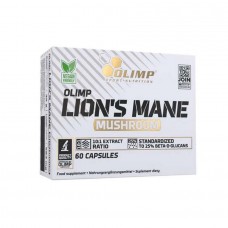 Гриб їжовик гребінчастий Olimp Lions Mane Mushroom 60caps Olimp
