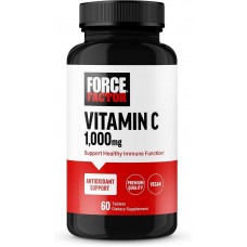 Вітамін C Force Factor Vitamin C, 1,000 mg, 60 Tablets