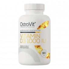 Вітамін D3 Ostrovit Vitamin D3 1000 90 tabl OstroVit