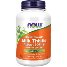 Silymarin Milk Thistle 300mg 200 caps NOW