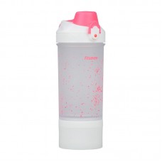 UZSPACE Shaker Fitseven Infinity 1110 (500 ml, white/pink) UZSPACE Shaker Fitseven Infinity 1110 (500 ml, white/pink)