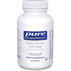 Антистресова формула, Daily Stress Formula, Pure Encapsulations, для щоденного зняття стресу, 90 капсул
