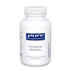 Емоційне здоров'я, Emotional Wellness, Pure Encapsulations, психічний добробут при помірному періодичному стресі, 120 капсул
