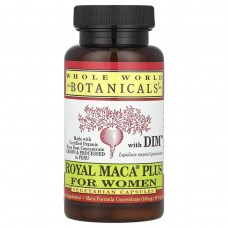 Королівська мака плюс для жінок Whole World Botanicals (Royal Maca Plus For Women) 90 капсул