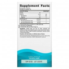 Омега 2х, лимонний смак, Ultimate Omega 2x, Nordic Naturals, 60 капсул
