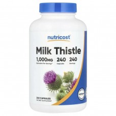 Розторопша Nutricost (Milk Thistle) 1000 мг 240 капсул